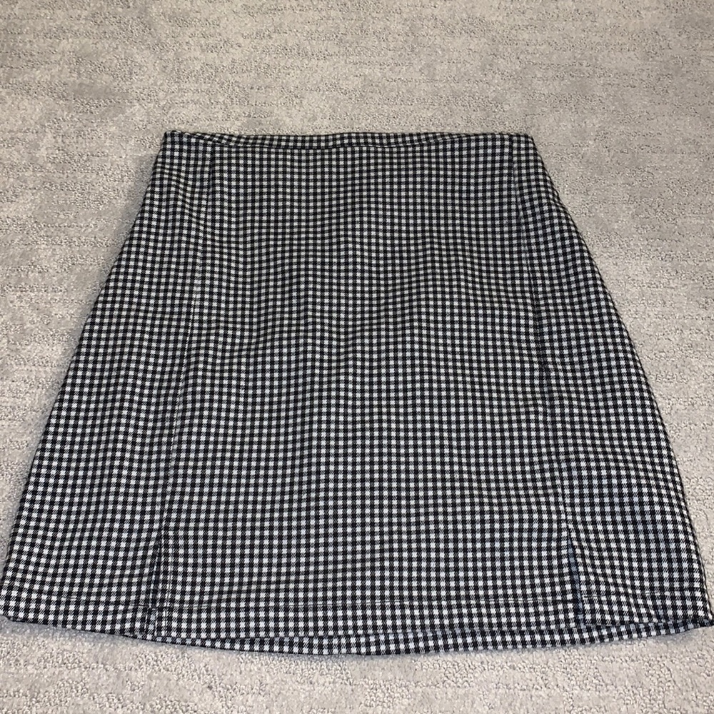 Tight checkered style skirt